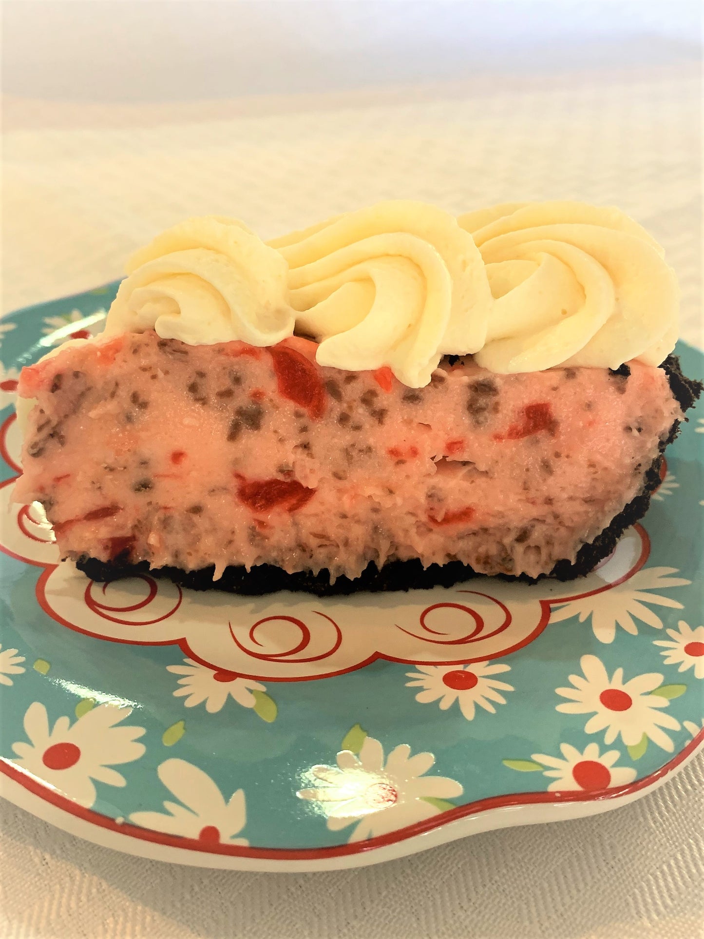 Cherry Bomb Cream Pie